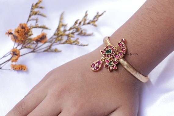 Stunning Peacock Design Bracelet