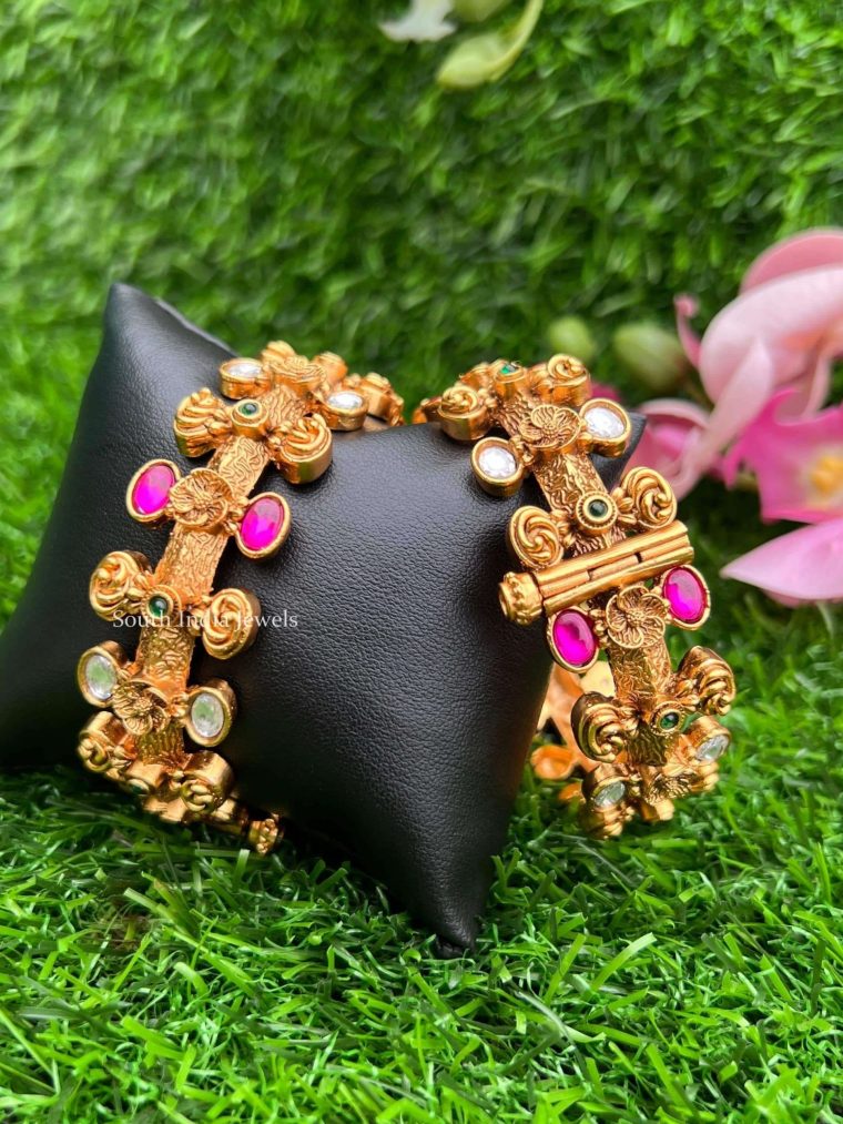 Floral Design Kada Bangles (2)