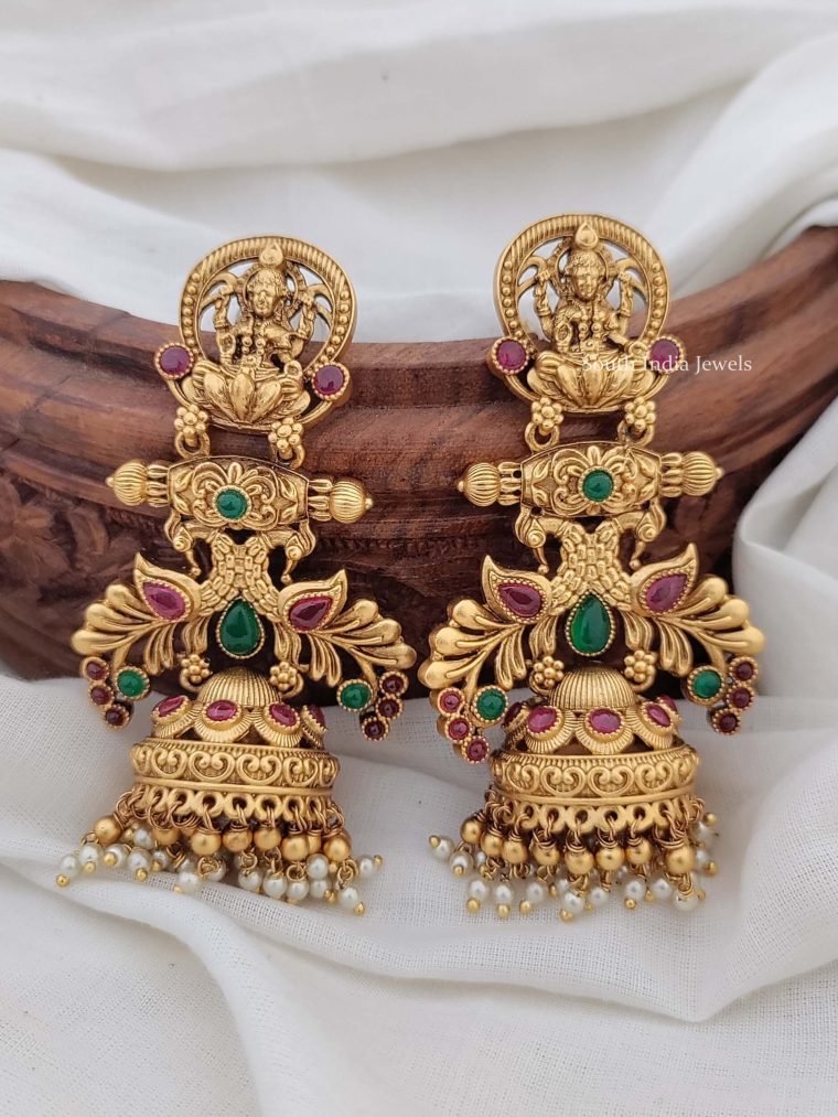 Marvelous Lakshmi Jhumkas