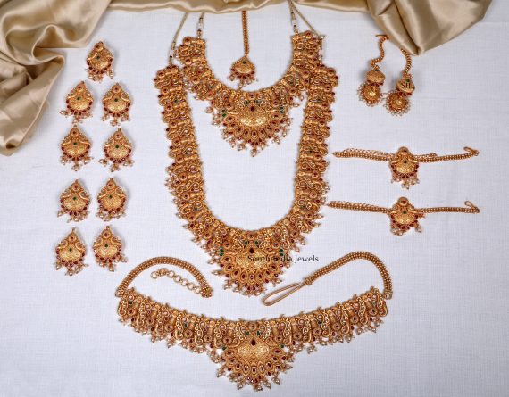 Marvelous Mayurakshi Bridal Combo Set