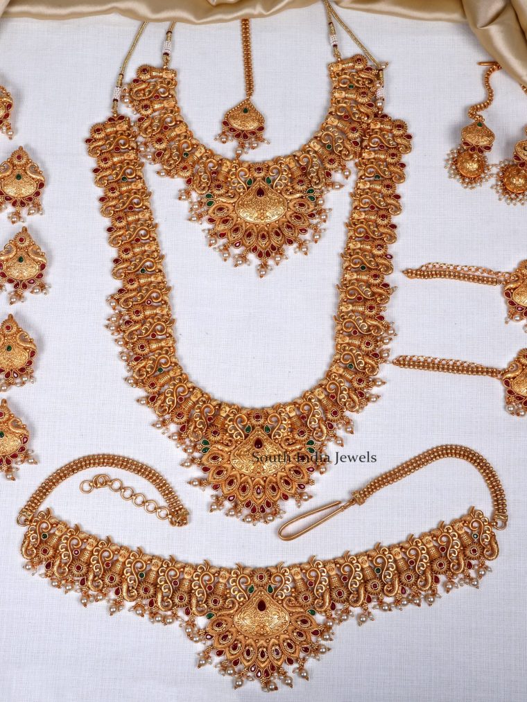 Marvelous Mayurakshi Bridal Combo Set