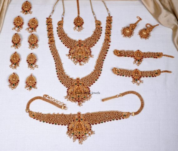 Trendy Shubh Lakshmi Bridal Combo Set