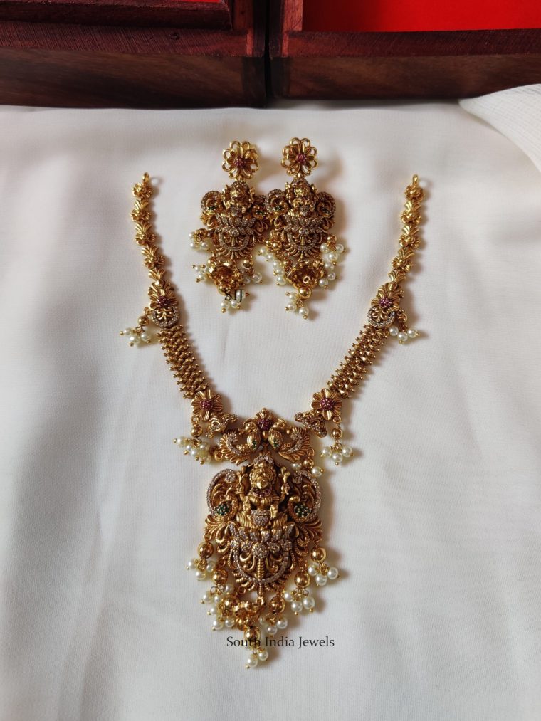 Antique Lakshmi Design Necklace