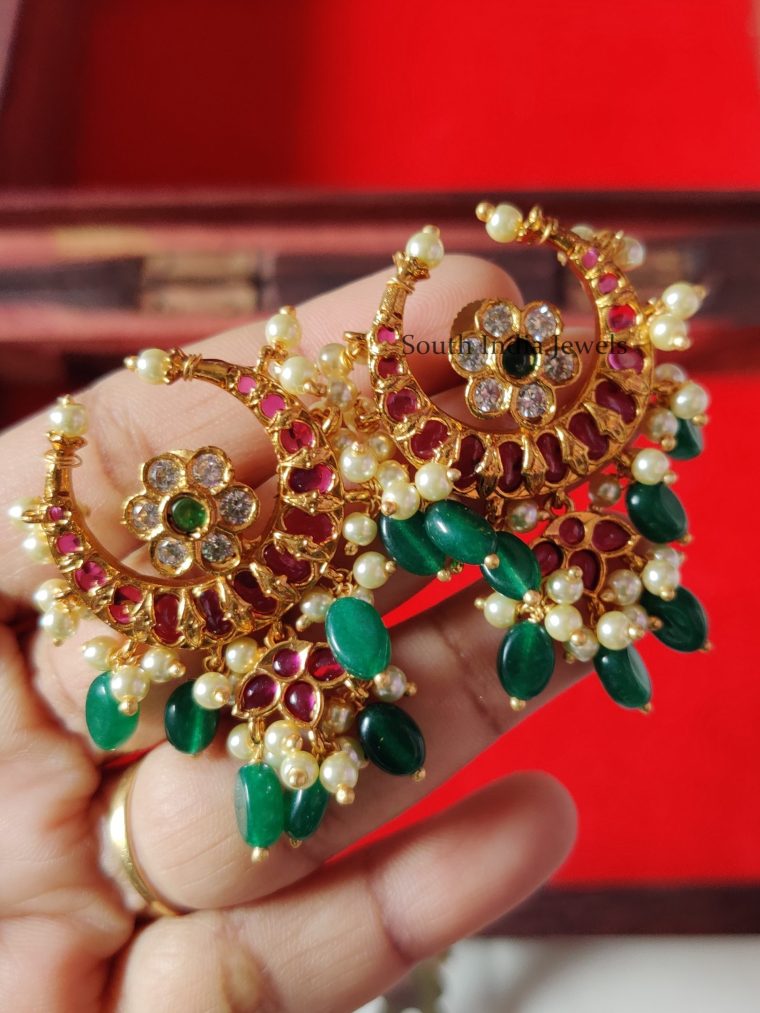 Awesome Kemp Chandbali Earrings