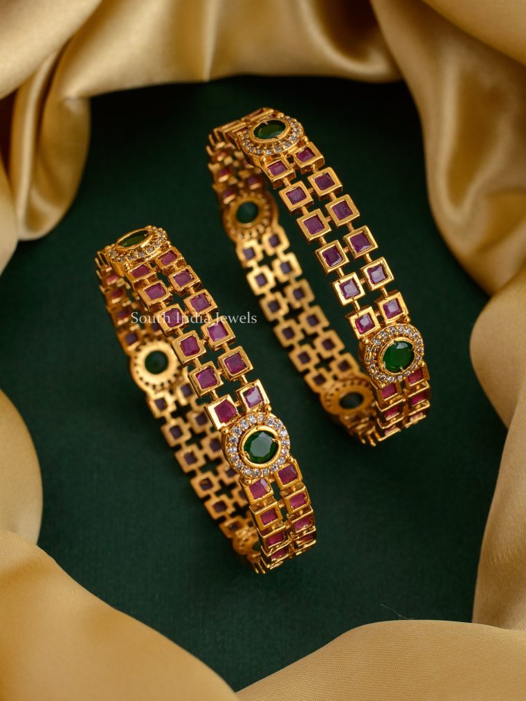 Beautiful Block Design Bangles