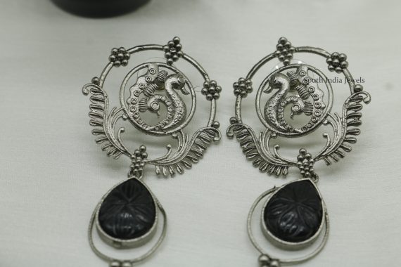 Fabulous Peacock Design Earrings (2)