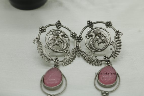 Fabulous Peacock Design Earrings (2)