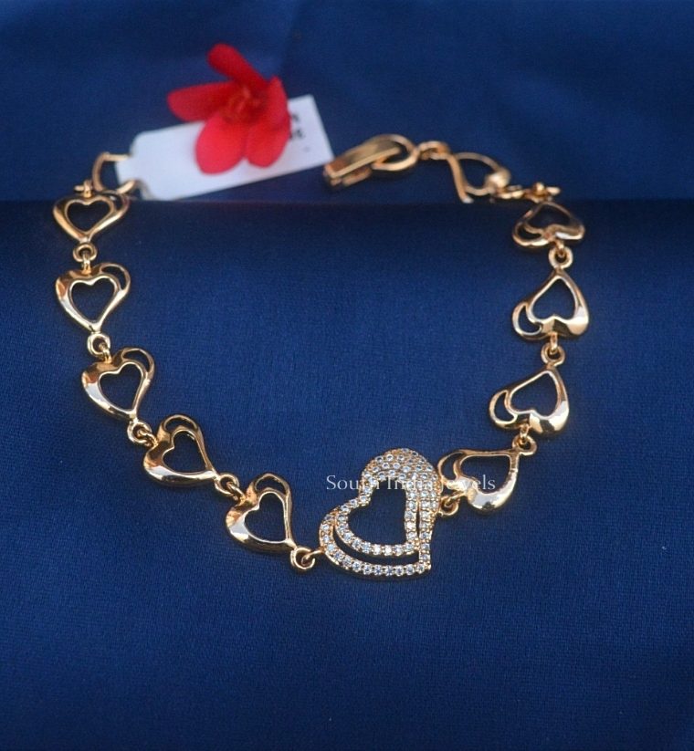 Pretty Rose Gold Bracelet