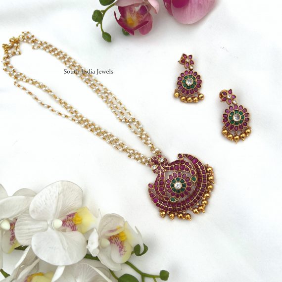 Floral Kemp Pendent Set