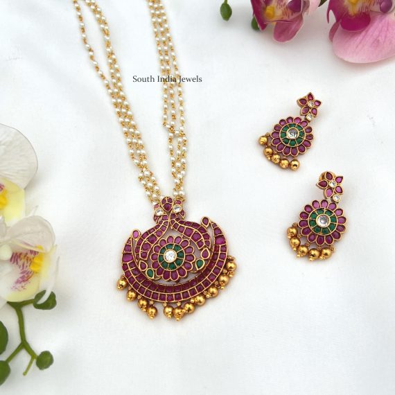 Floral Kemp Pendent Set