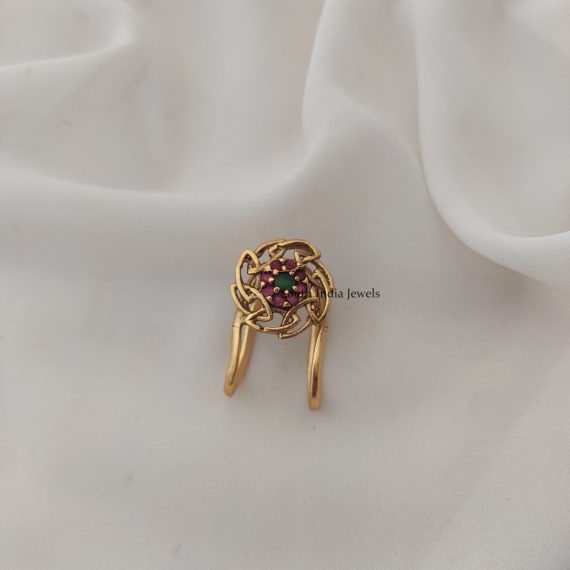 Elegant Floral Design Finger Rings (