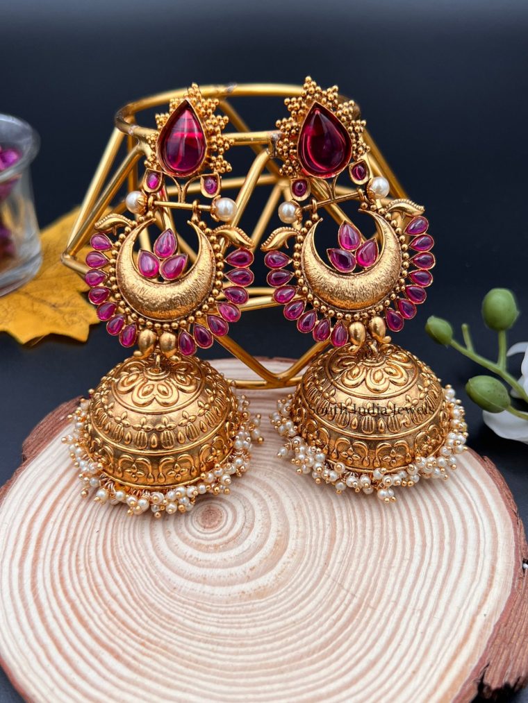 Traditional Long Design Jhumkas