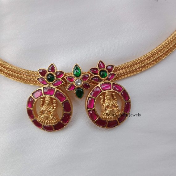 Classic Lakshmi jadau Necklace