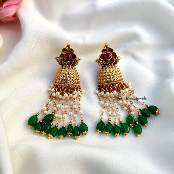 Mesmerizing Grand Bridal Jhumkas