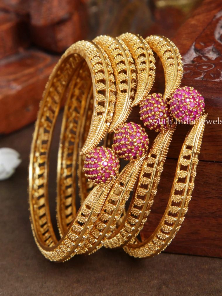 Elegant AD Stone Bridal bangles