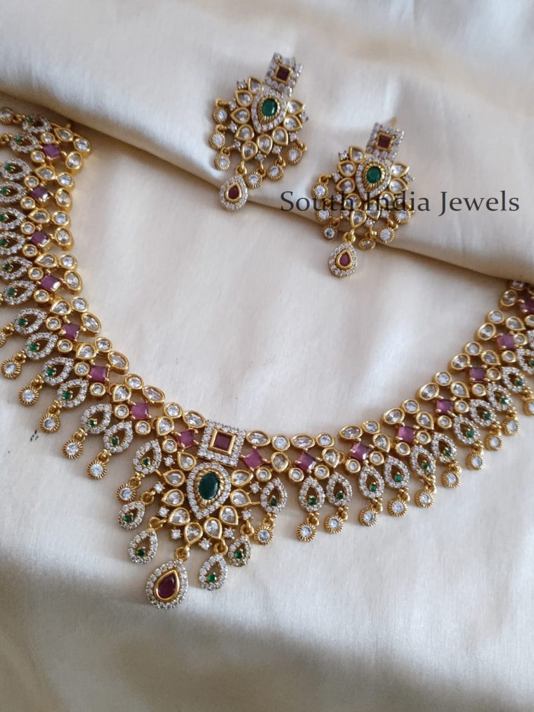 Trendy Polki Bridal Necklace