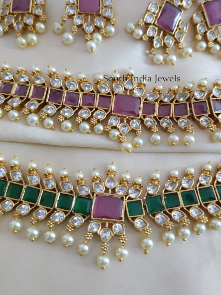 Wonderful Bridal Stone Choker