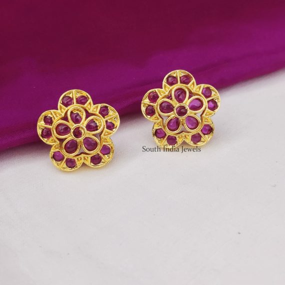 Goorgeous Kemp Floral Design Earrings