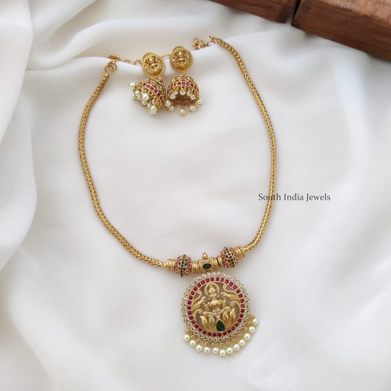 Gorgeous Lakshmi AD Necklace