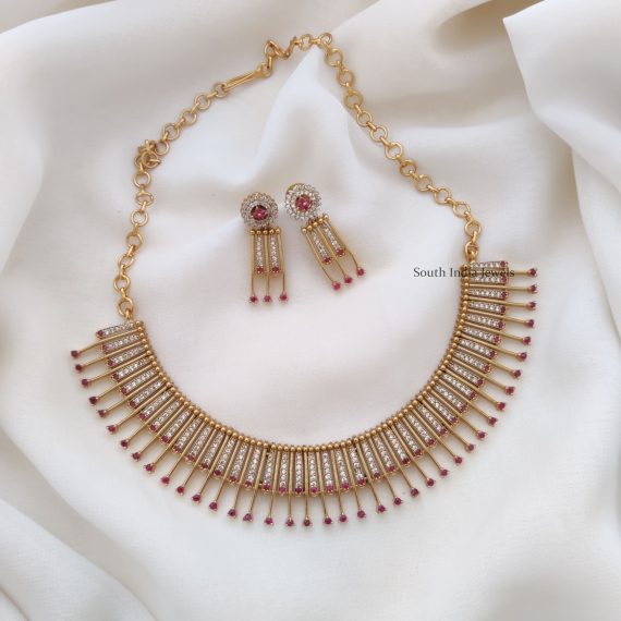 Trendy AD Mullu Necklace