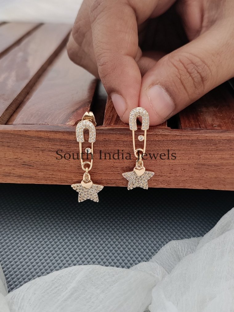 Gorgeous Star Design Earrings