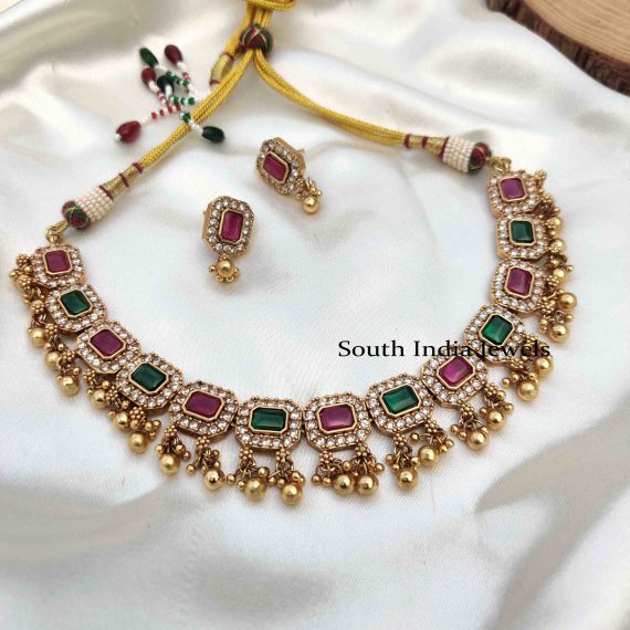 Splendid Look AD Stone Necklace