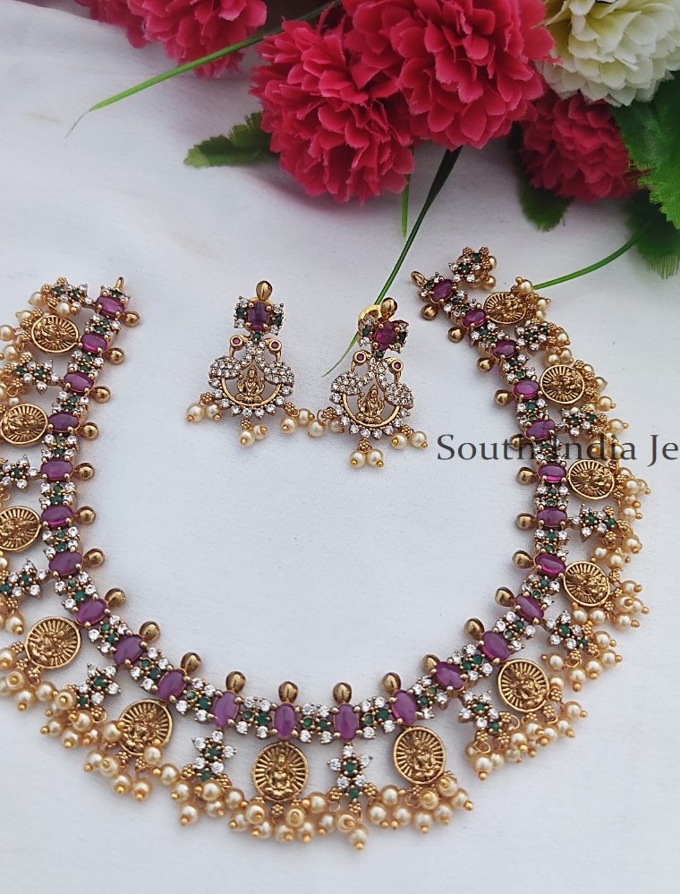 Wonderful Guttapusalu necklace Set