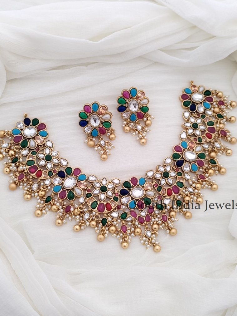 Traditional Navarathna Necklace