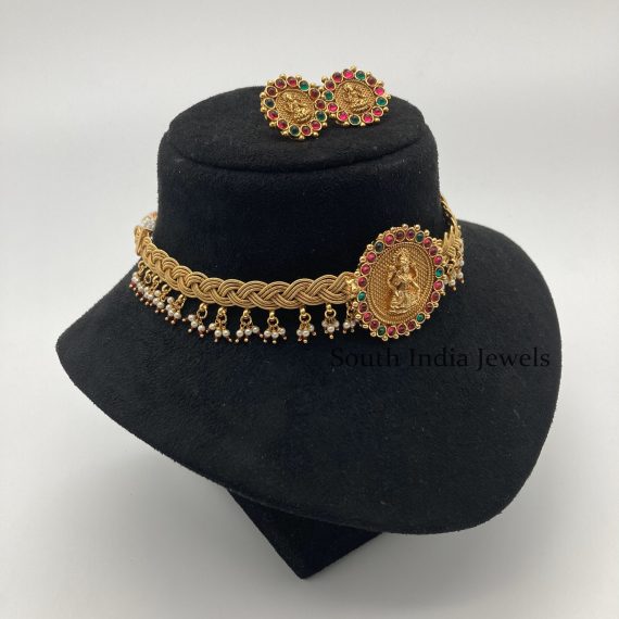 Classic Lakshmi High Neck Choker 01