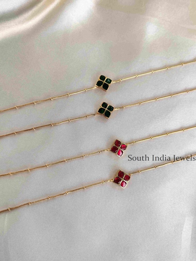 Eye Catching Floral Beauty Anklets