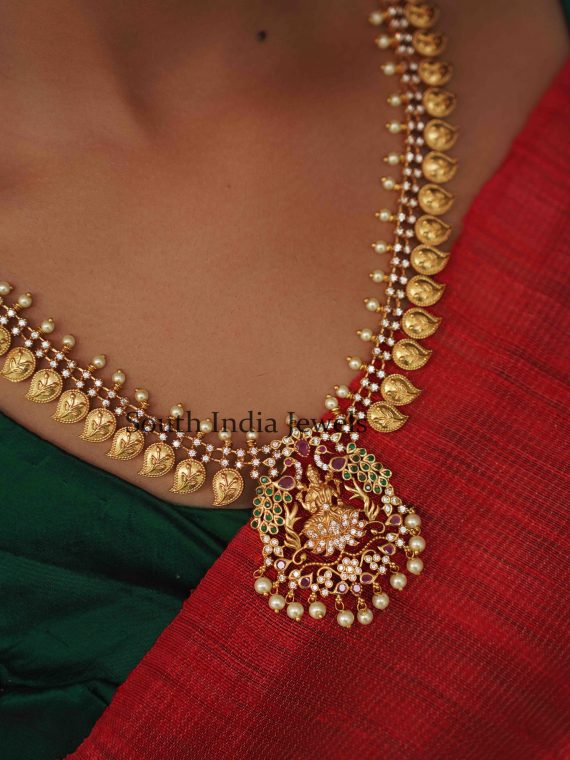 Grand Lakshmi Haram with Earrings