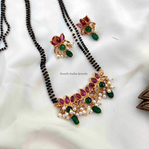 Lotus Design Mangalsutra Chain