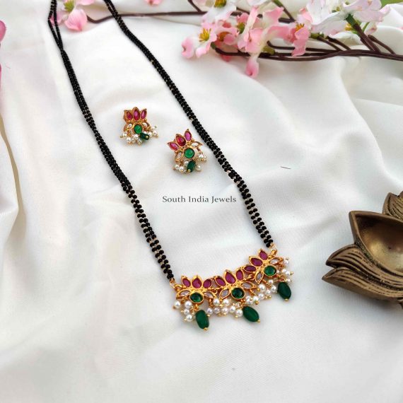 Lotus Design Mangalsutra Chain