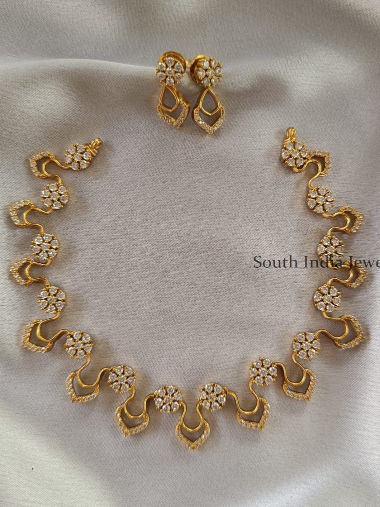 Beautiful AD Necklace Set