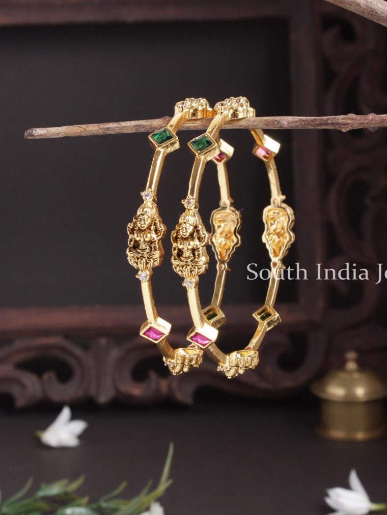 Gorgeous Lakshmi Antique Bangles