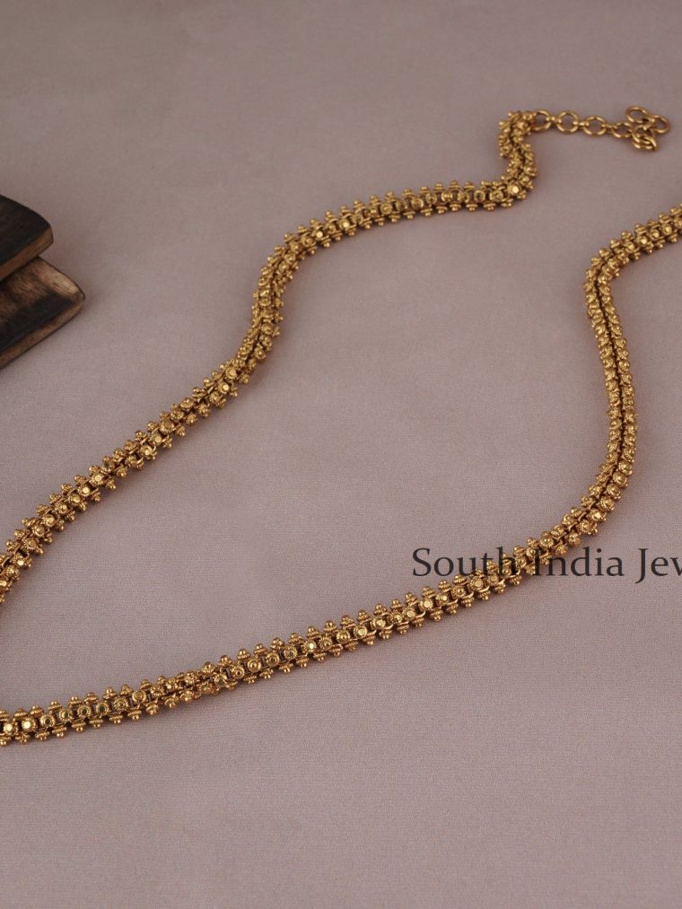 Grand Gold Finish Women Chain