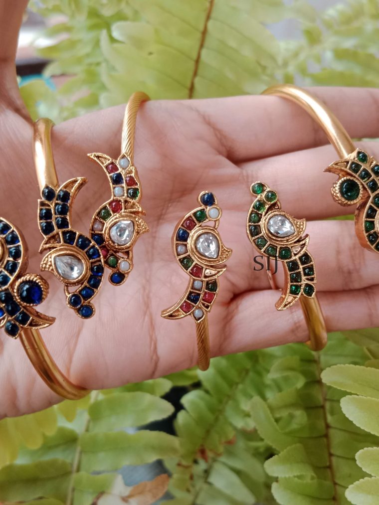 Shimmering Peacock Kada