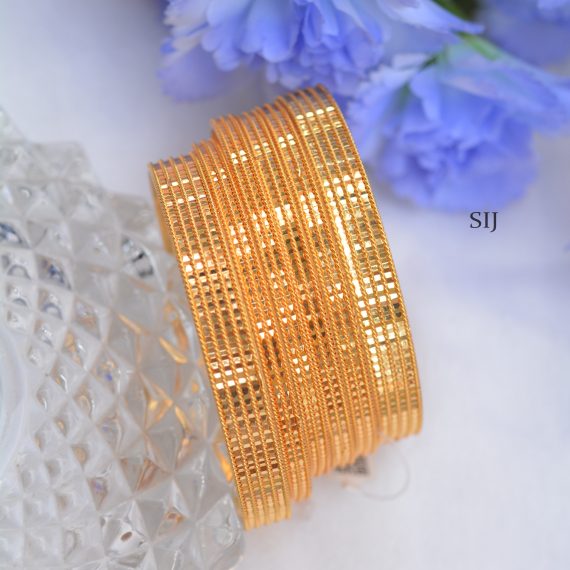 Simple Gold Design Bangles