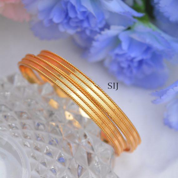 Wonderful Set of 4 Simple Bangles