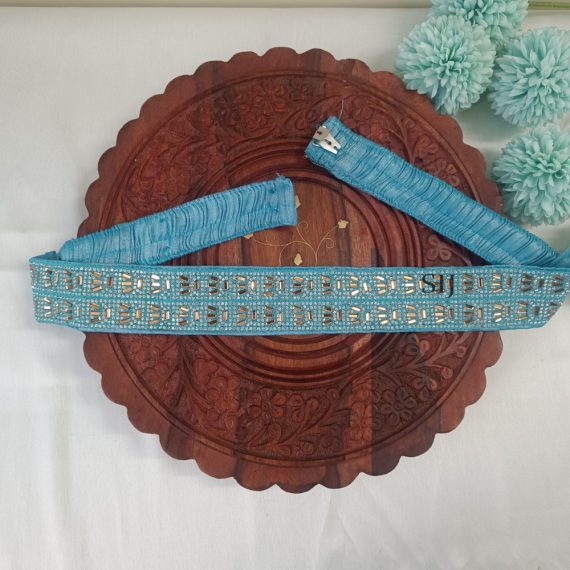 Marvelous Sky blue Cloth Hipbelt