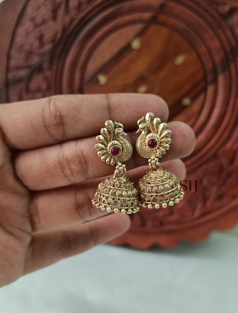 Wonderful Peacock Jhumkas