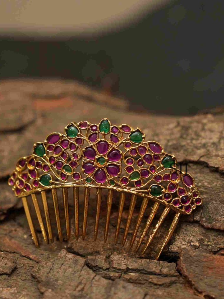 Beautiful Kemp Stones Hair Pin