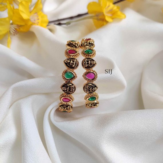 Classic Lakshmi Motif Nakshi Bangles