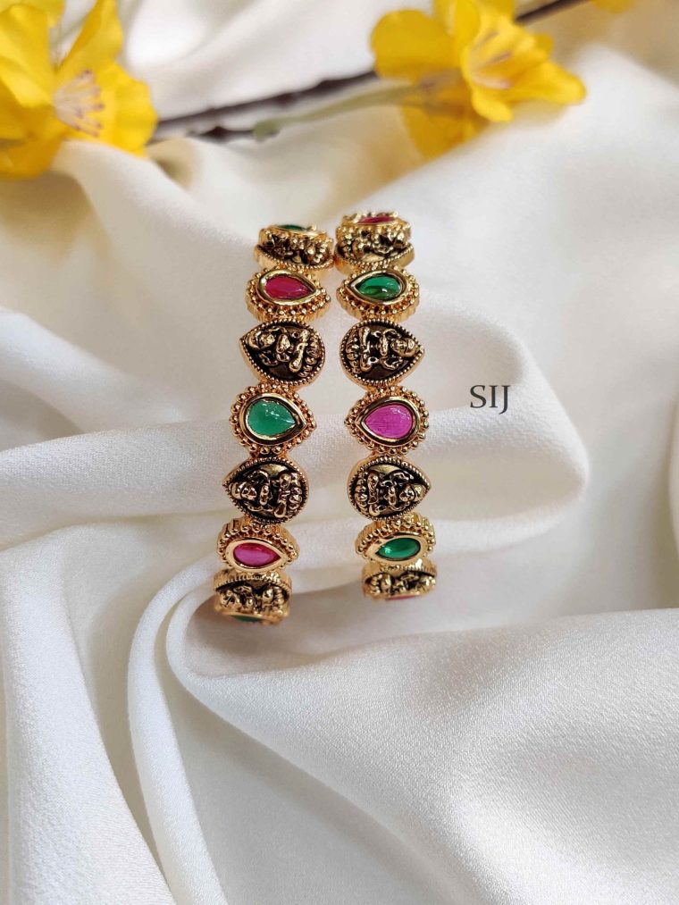 Classic Lakshmi Motif Nakshi Bangles