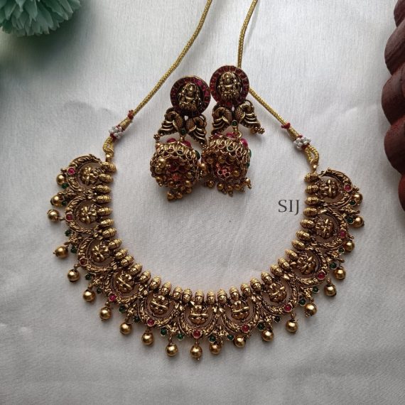 Pretty Lakshmi Necklace Set