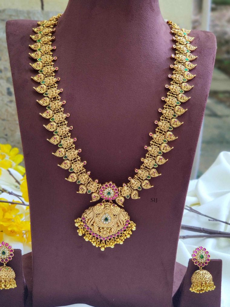 Princess Royal Look Lakshmi Motifs Haram