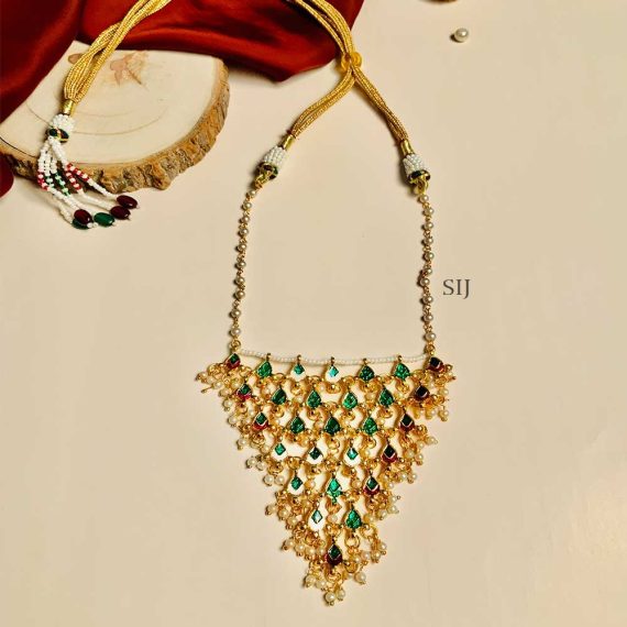 Stunning Gold Plated Kundan Choker