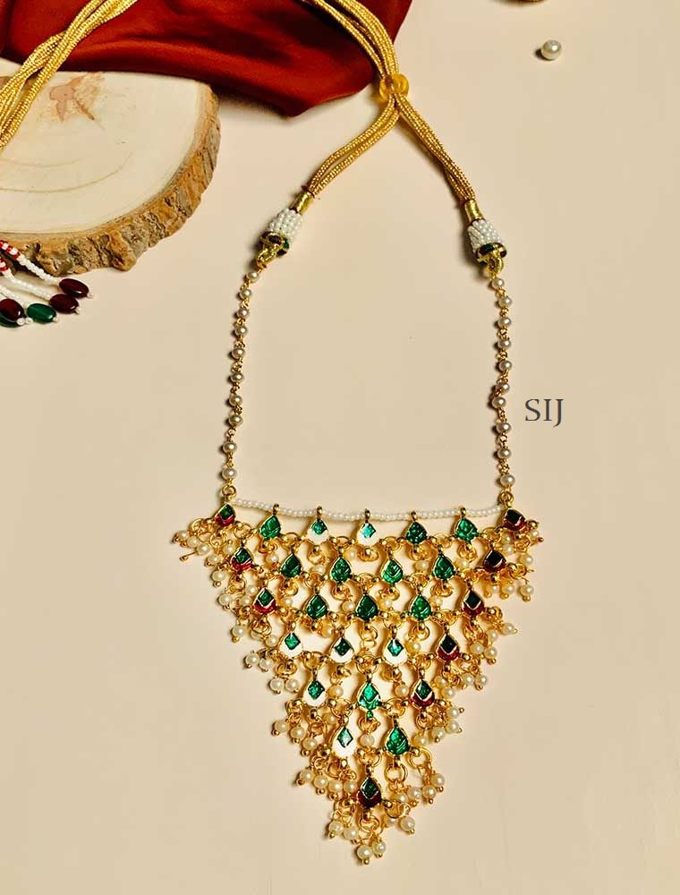 Stunning Gold Plated Kundan Choker