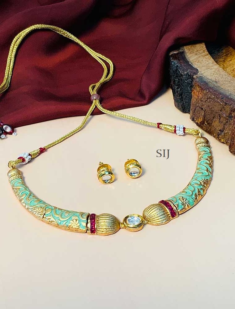 Traditional Gold Plated Choker