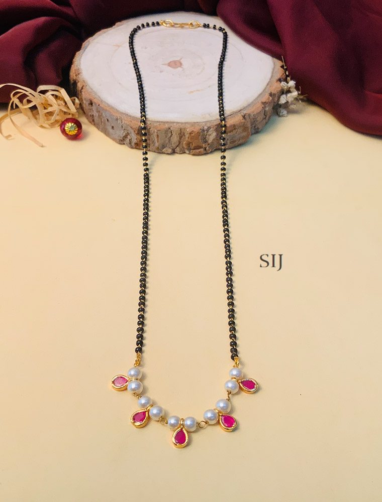 Antique Traditional Pearl Drop Mangalsutra